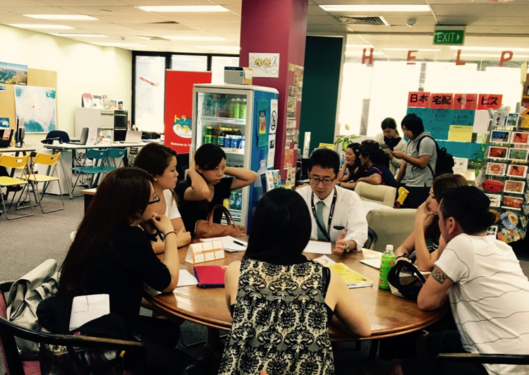 ビザセミナー風景