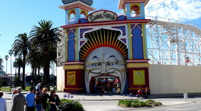 メルボルンのルーナパーク