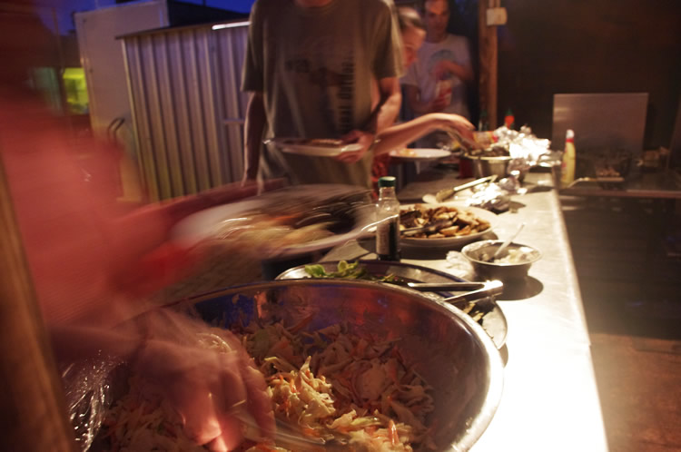 ビュッフェスタイル